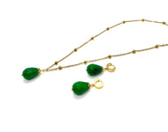 Z JEWELS - Conjunto Jade Verde