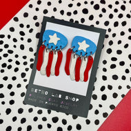 RETRO LAB - Boricua Earrings