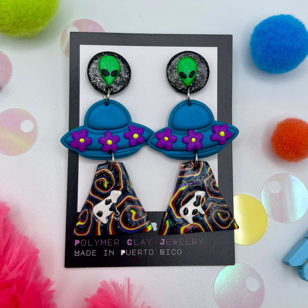 RETRO LAB - Cosmic Love Earrings